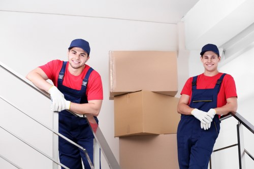 Safe loading of sofas and tables during furniture removals in Maidavale