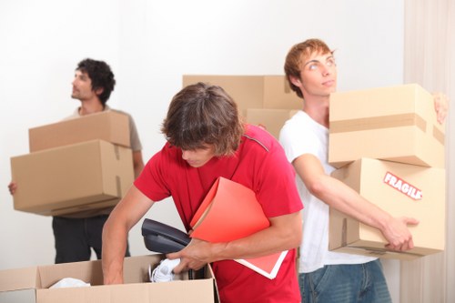 Packing and loading service for house removals in Maidavale