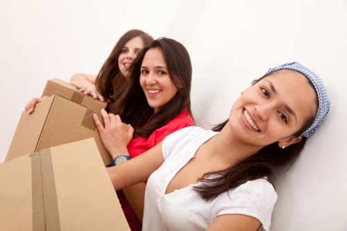 Local furniture pick-up team handling sofas and household items in Maida Vale