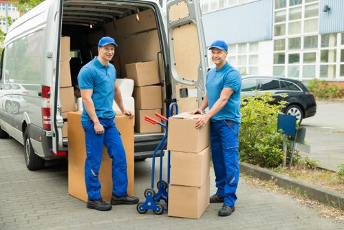 Removal company carrying out a pre-move risk assessment