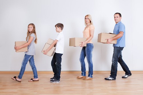 Accepted payment methods including PayPal and bank transfer for removal services