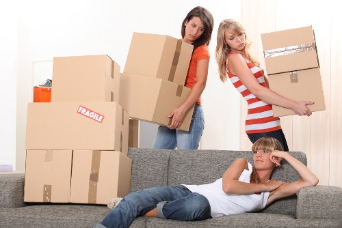 Careful packing and transport of fragile belongings by Maidavale movers