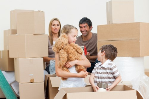 Office furniture collection and removal service in Maidavale